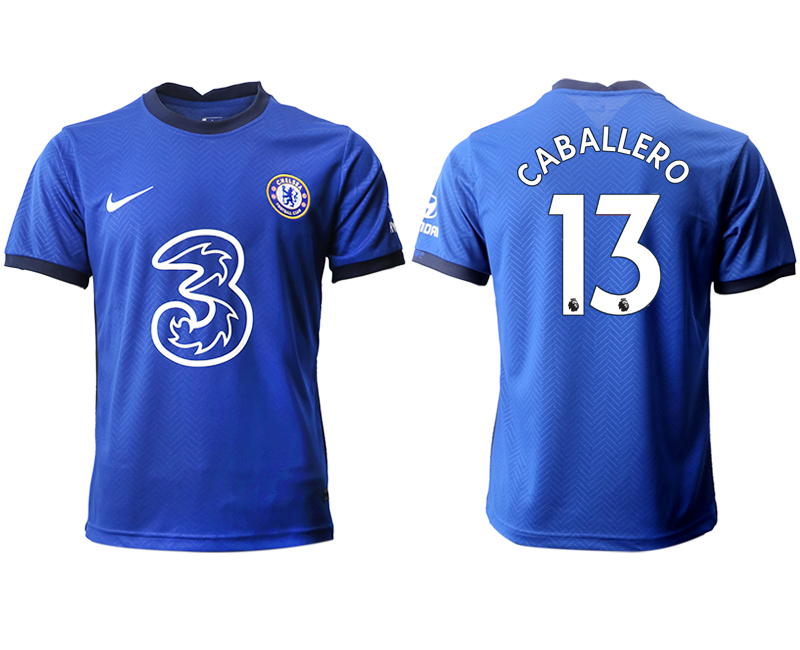 Men 2020-2021 club Chelsea home aaa version #13 blue Soccer Jerseys